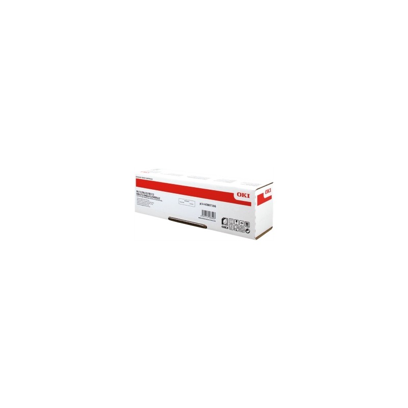 OKI TONER NERO 45807106 45807106 7000 COPIE ORIGINALE OKI TONER NERO 45807106 45807106 7000 COPIE ORIGINALE