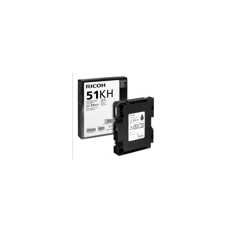RICOH CARTUCCIA D\'INCHIOSTRO NERO 405862 GC51K 2900 COPIE ORIGINALE RICOH CARTUCCIA D\'INCHIOSTRO NERO 405862 GC51K 2900 COPIE ORIGINALE