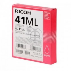 RICOH CARTUCCIA GELO MAGENTA GC41ML 405767 600 COPIE ORIGINALE