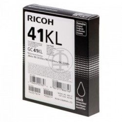 RICOH CARTUCCIA GELO NERO GC41BKL 405765 600 COPIE ORIGINALE