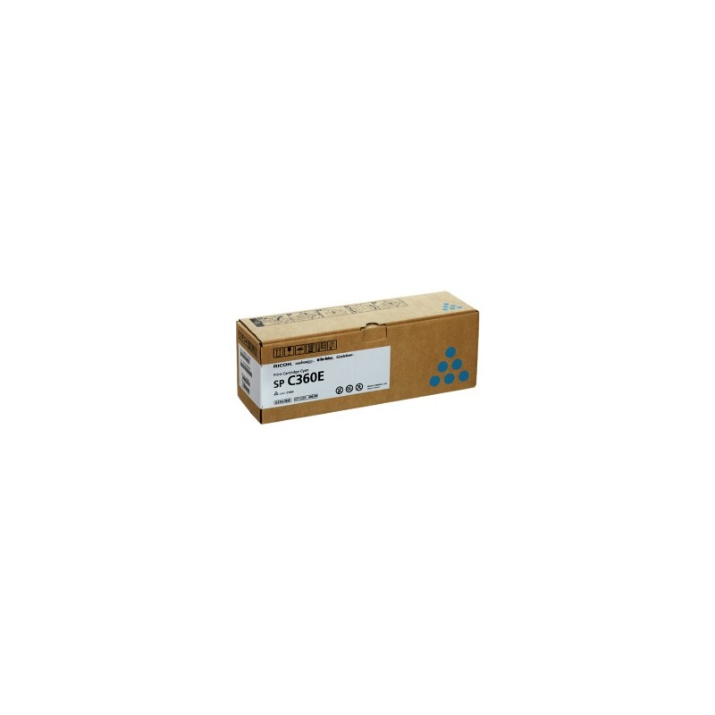 RICOH TONER CIANO 408189 SP C360EC 1500 COPIE ORIGINALE