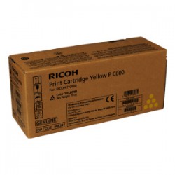 RICOH TONER GIALLO 408317 P C600Y 13000 COPIE ORIGINALE