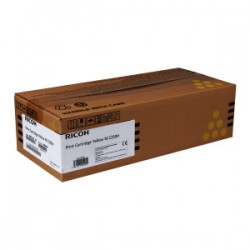 RICOH TONER GIALLO 408343 M C250HY 6300 COPIE ORIGINALE