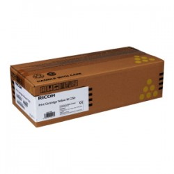 RICOH TONER GIALLO 408355 M C250Y 2300 COPIE ORIGINALE