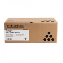 RICOH TONER NERO 406990 SP 3500XE 6400 COPIE 407646 ORIGINALE