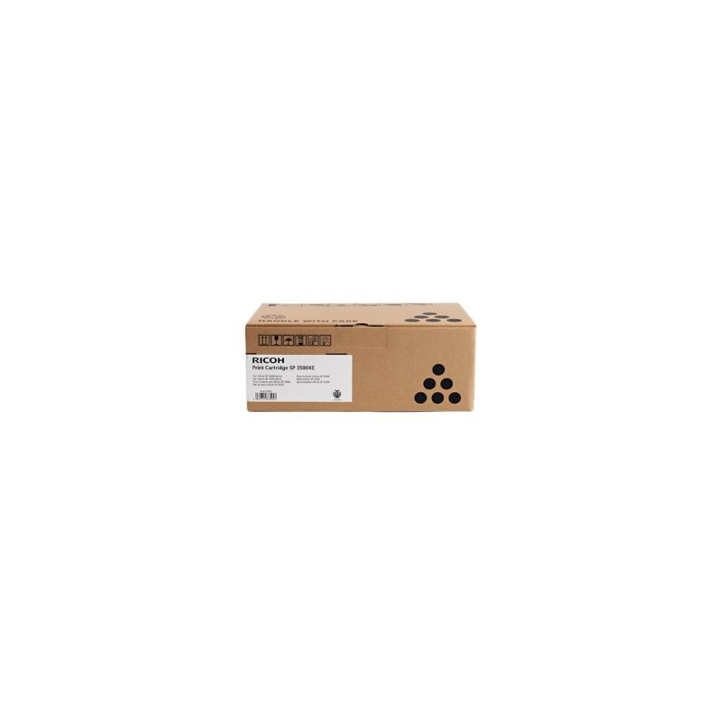 RICOH TONER NERO 406990 SP 3500XE 6400 COPIE 407646 ORIGINALE RICOH TONER NERO 406990 SP 3500XE 6400 COPIE 407646 ORIGINALE