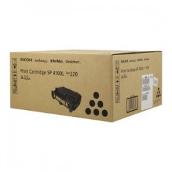 RICOH TONER NERO 407652 SP4100L 7500 COPIE TYPE 220 ORIGINALE