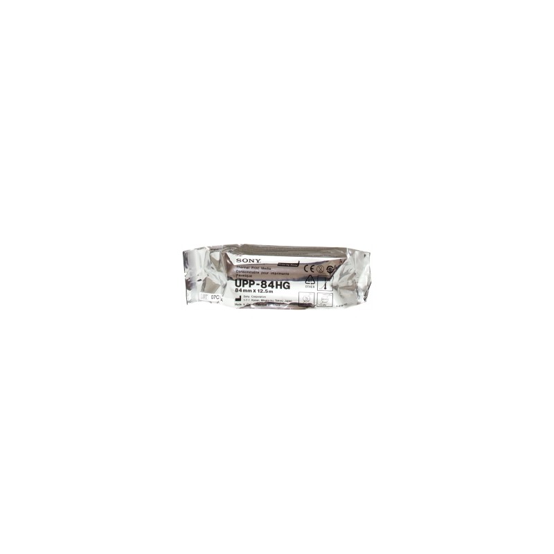 SONY CARTA BIANCO UPP-84HG CARTA TERMICA, ROTOLO, 84MM X 12,5M ORIGINALE SONY CARTA BIANCO UPP-84HG CARTA TERMICA, ROTOLO, 84MM X 12,5M ORIGINALE