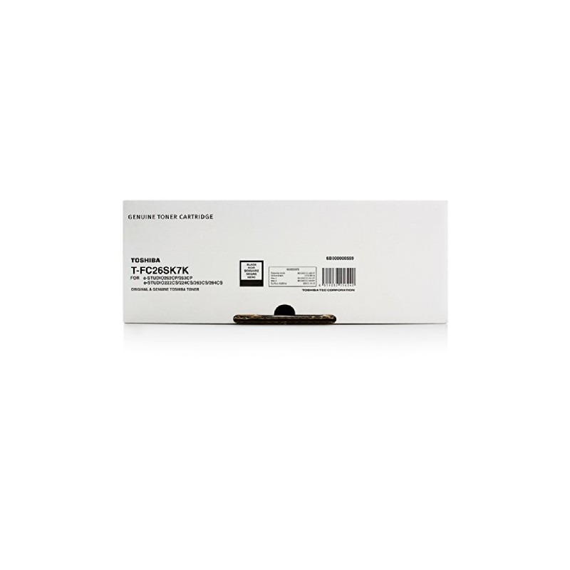 TOSHIBA TONER NERO T-FC26SK7K 6B000000559 7000 COPIE ALTA CAPACITÃ  ORIGINALE