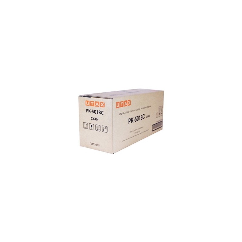 UTAX TONER CIANO PK-5018C 1T02TWCUT0 11000 COPIE ORIGINALE UTAX TONER CIANO PK-5018C 1T02TWCUT0 11000 COPIE ORIGINALE