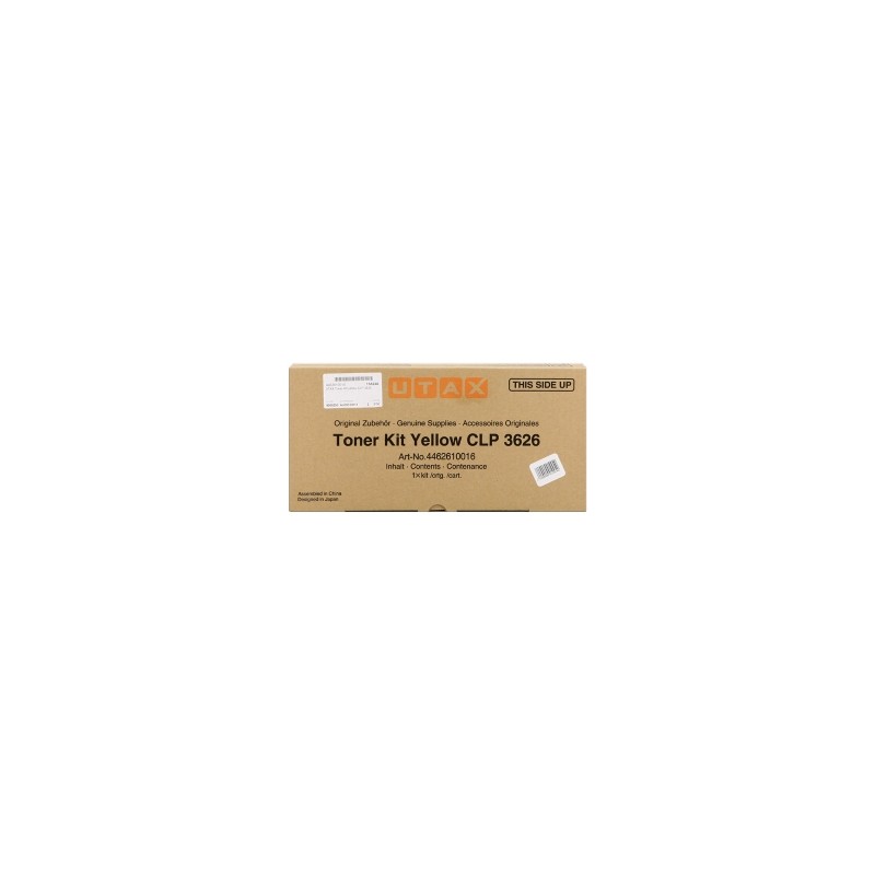 UTAX TONER GIALLO 4462610016 10000 COPIE ORIGINALE UTAX TONER GIALLO 4462610016 10000 COPIE ORIGINALE