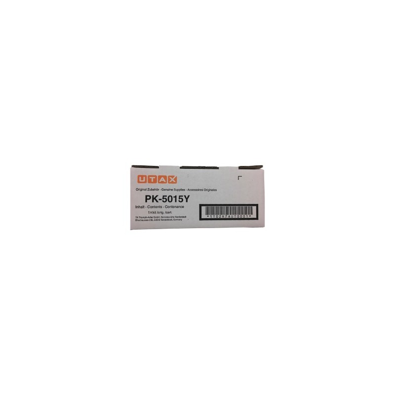 UTAX TONER GIALLO PK-5015Y 1T02R7AUT0 3000 COPIE ORIGINALE UTAX TONER GIALLO PK-5015Y 1T02R7AUT0 3000 COPIE ORIGINALE