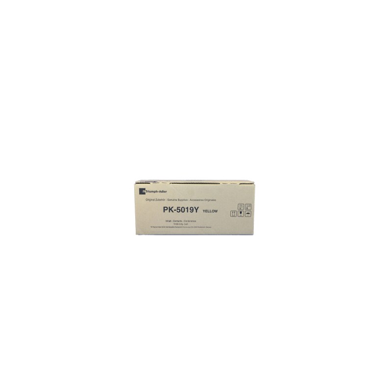 UTAX TONER GIALLO PK-5019Y 1T02TXAUT0 13000 COPIE ORIGINALE UTAX TONER GIALLO PK-5019Y 1T02TXAUT0 13000 COPIE ORIGINALE