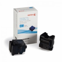 XEROX COLORSTIX CIANO 108R00931 4400 COPIE SOLID INK, PACCO CON 2 PEZZI ORIGINALE