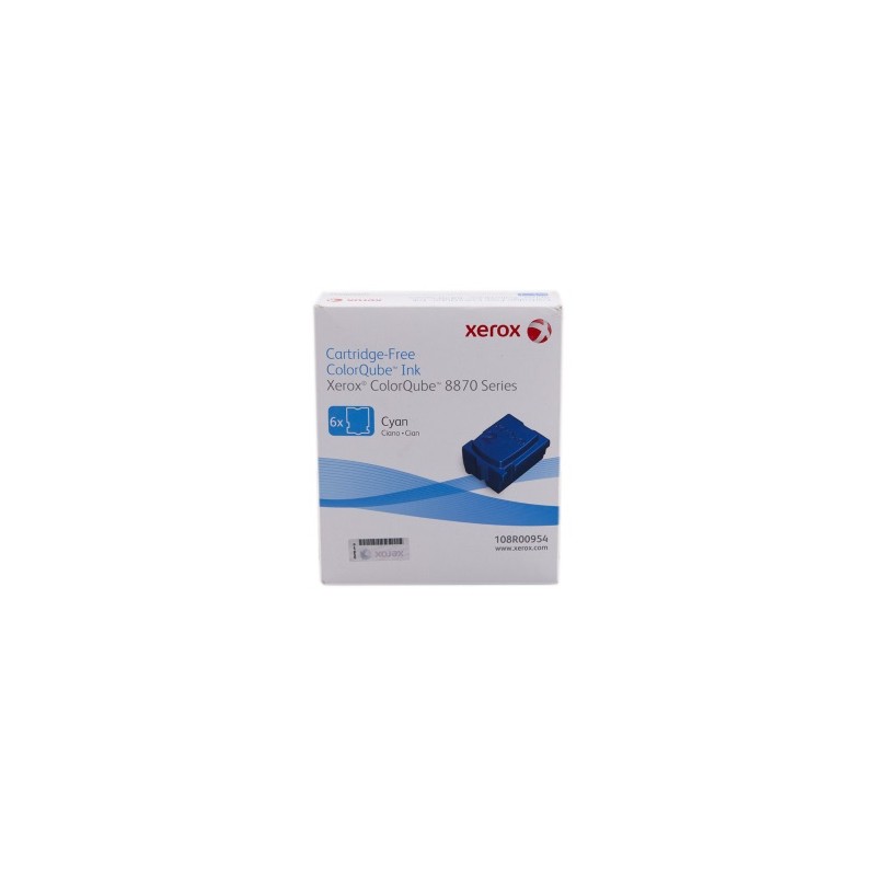 XEROX COLORSTIX CIANO 108R00954 17300 COPIE SOLID INK, PACCO CON 6 PEZZI ORIGINALE XEROX COLORSTIX CIANO 108R00954 17300 COPIE SOLID INK, PACCO CON 6 PEZZI ORIGINALE
