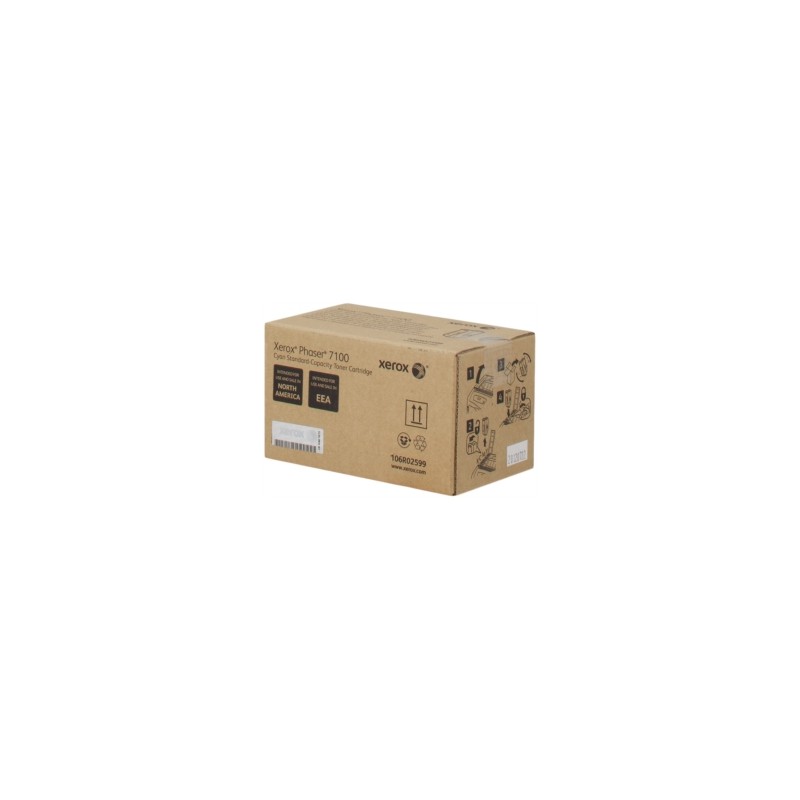 XEROX TONER CIANO 106R02599 4500 COPIE STANDARD ORIGINALE XEROX TONER CIANO 106R02599 4500 COPIE STANDARD ORIGINALE