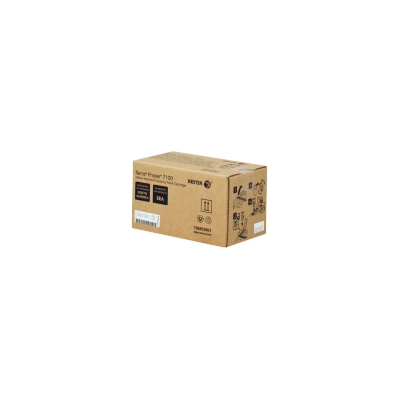 XEROX TONER GIALLO 106R02601 4500 COPIE STANDARD ORIGINALE XEROX TONER GIALLO 106R02601 4500 COPIE STANDARD ORIGINALE