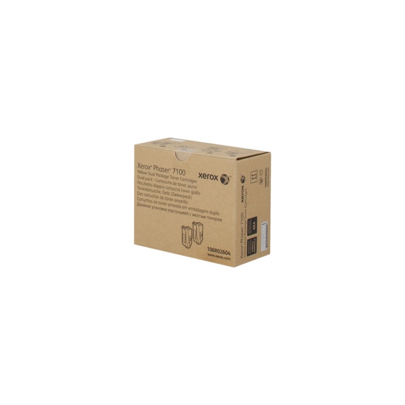 XEROX TONER GIALLO 106R02604 9000 COPIE ALTA CAPACITÃ ORIGINALE XEROX TONER GIALLO 106R02604 9000 COPIE ALTA CAPACITÃ ORIGINALE