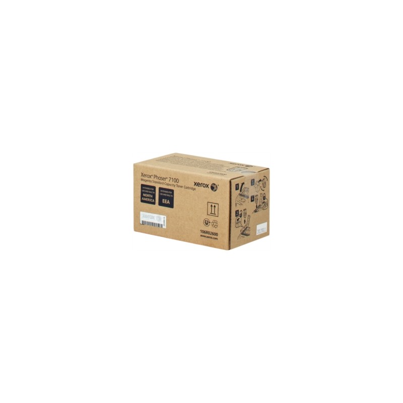XEROX TONER MAGENTA 106R02600 4500 COPIE STANDARD ORIGINALE XEROX TONER MAGENTA 106R02600 4500 COPIE STANDARD ORIGINALE