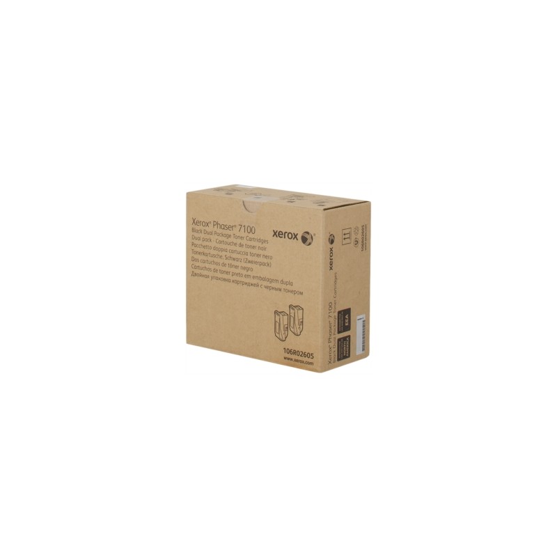 XEROX TONER NERO 106R02605 10000 COPIE ALTA CAPACITÃ ORIGINALE XEROX TONER NERO 106R02605 10000 COPIE ALTA CAPACITÃ ORIGINALE