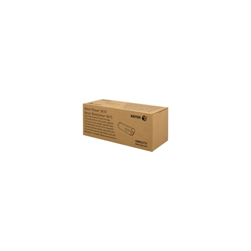 XEROX TONER NERO 106R02731 25300 COPIE ESTREM\' ALTA CAPACITÃ ORIGINALE XEROX TONER NERO 106R02731 25300 COPIE ESTREM\' ALTA CAPACITÃ ORIGINALE