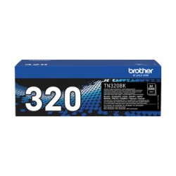 BROTHER TONER NERO TN-320BK 320 2500 COPIE ORIGINALE