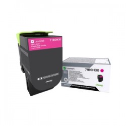 LEXMARK TONER MAGENTA 71B0H30 3500 COPIE ORIGINALE