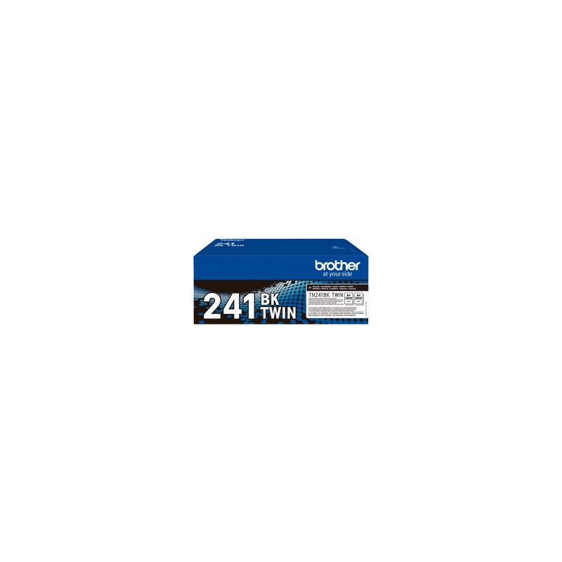 BROTHER MULTIPACK NERO TN-241BKTWIN 241 2500 COPIE ORIGINALE BROTHER MULTIPACK NERO TN-241BKTWIN 241 2500 COPIE ORIGINALE