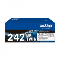 BROTHER MULTIPACK NERO TN-242BKTWIN 242 2500 COPIE ORIGINALE