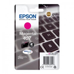 EPSON CARTUCCIA D\'INCHIOSTRO MAGENTA C13T07U340 407 1900 COPIE 20,3ML ORIGINALE