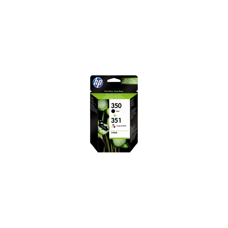 HP MULTIPACK NERO / DIFFERENTI COLORI SD412EE 350 + 351 ORIGINALE HP MULTIPACK NERO / DIFFERENTI COLORI SD412EE 350 + 351 ORIGINALE