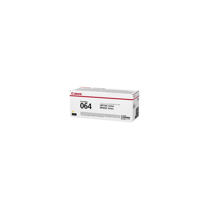 CANON TONER GIALLO 064 Y 4931C001 5000 COPIE ORIGINALE