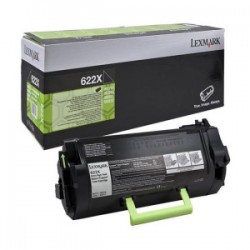 LEXMARK TONER NERO 62D2X0E 45000 COPIE 622X CARTUCCIA DI TONER RETURN PROGRAM AD ALTISSIMA ORIGINALE