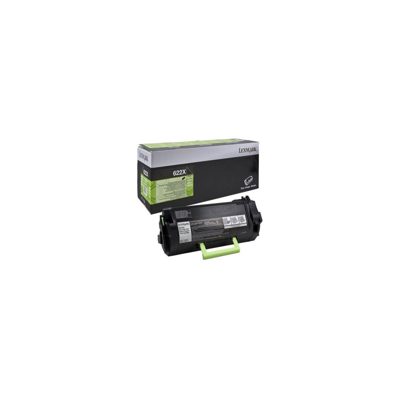 LEXMARK TONER NERO 62D2X0E 45000 COPIE 622X CARTUCCIA DI TONER RETURN PROGRAM AD ALTISSIMA ORIGINALE LEXMARK TONER NERO 62D2X0E 45000 COPIE 622X CARTUCCIA DI TONER RETURN PROGRAM AD ALTISSIMA ORIGINALE