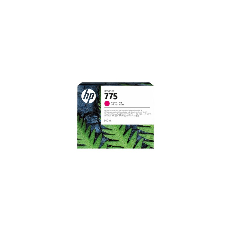HP CARTUCCIA D\'INCHIOSTRO MAGENTA 1XB18A 775 500ML CARTUCCIA DI INCHIOSTRO MAGENTA HP 775 ORIGINALE HP CARTUCCIA D\'INCHIOSTRO MAGENTA 1XB18A 775 500ML CARTUCCIA DI INCHIOSTRO MAGENTA HP 775 ORIGINALE