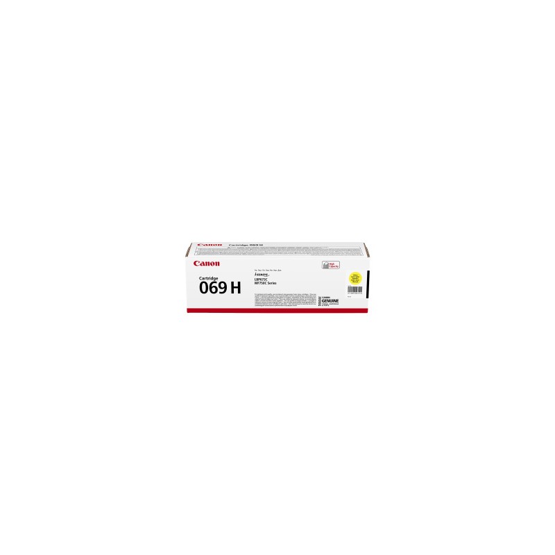 CANON TONER GIALLO 069 HY 5095C002 5500 COPIE ORIGINALE