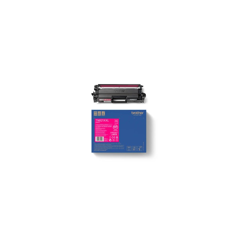 BROTHER TONER MAGENTA TN-821XXLM 821XXL 12000 COPIE ORIGINALE