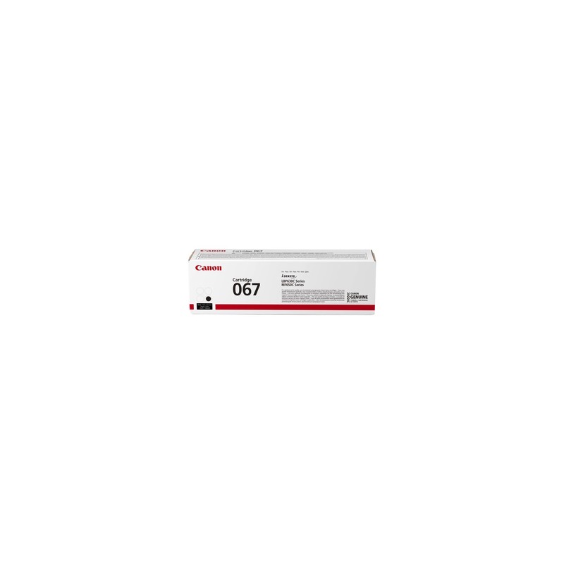 CANON TONER NERO 067 BK 5102C002 1350 COPIE ORIGINALE