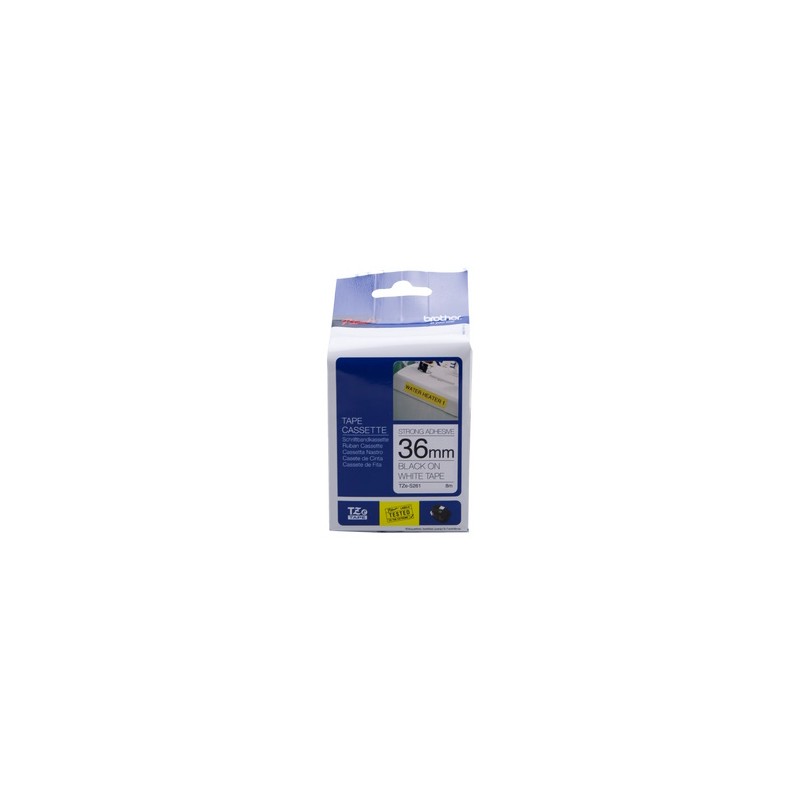BROTHER NASTRO NERO SU BIANCO TZE-S261 TZ-S261 36 MM X 8 M, LAMINATO ORIGINALE BROTHER NASTRO NERO SU BIANCO TZE-S261 TZ-S261 36 MM X 8 M, LAMINATO ORIGINALE