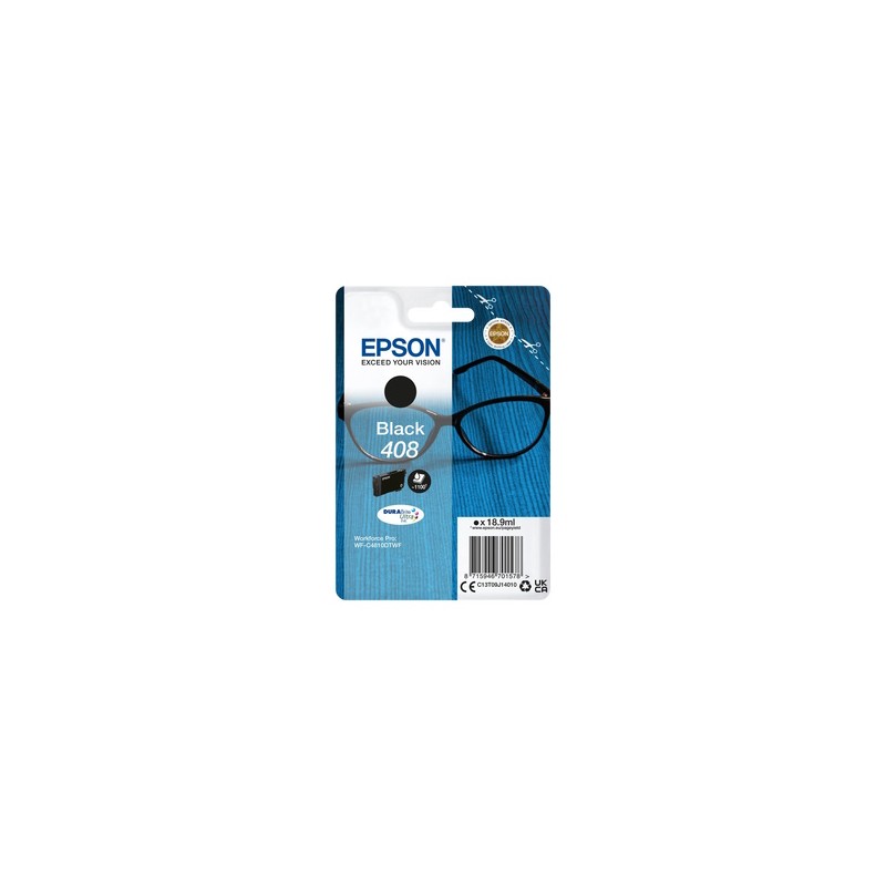 EPSON CARTUCCIA D\'INCHIOSTRO NERO C13T09J14010 408 1100 COPIE 18,9ML ORIGINALE EPSON CARTUCCIA D\'INCHIOSTRO NERO C13T09J14010 408 1100 COPIE 18,9ML ORIGINALE