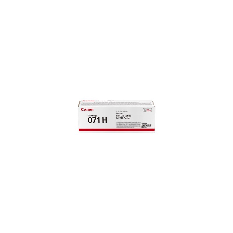 CANON TONER NERO 071 H 5646C002 2500 COPIE ORIGINALE CANON TONER NERO 071 H 5646C002 2500 COPIE ORIGINALE