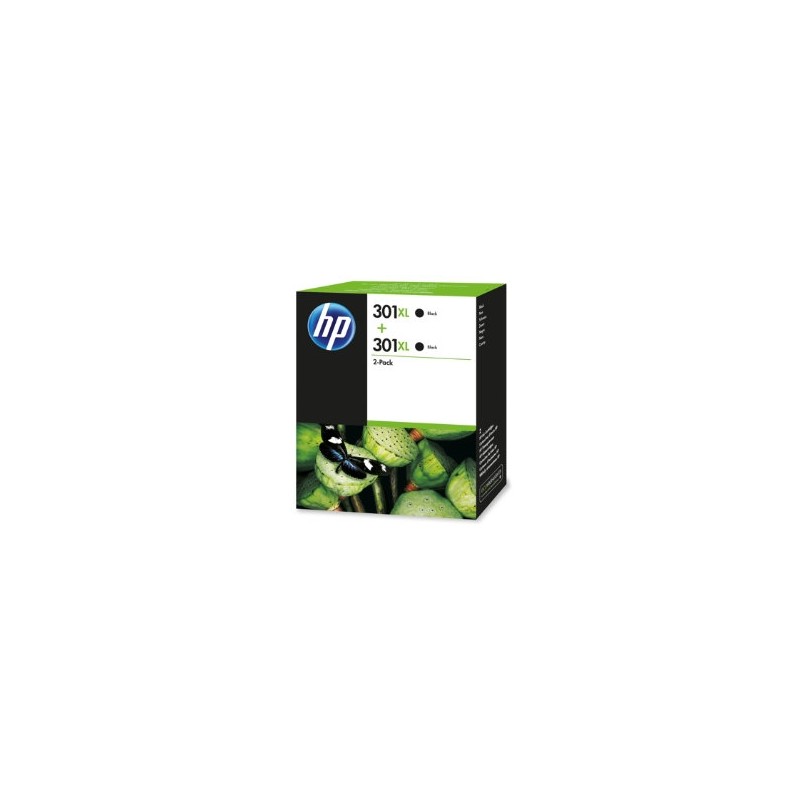 HP VALUE PACK NERO D8J45AE MCVP 301 XL ORIGINALE