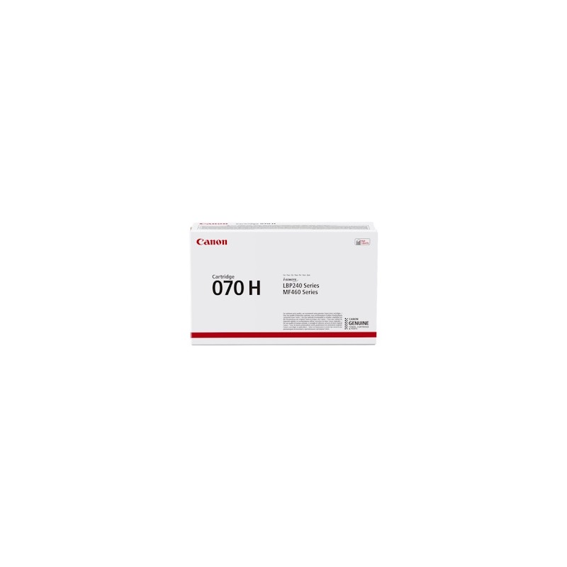 CANON TONER NERO 070 H 5640C002 10200 COPIE ORIGINALE