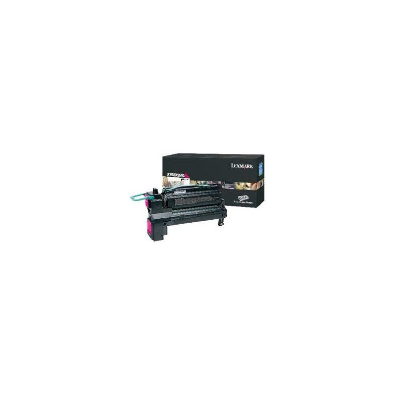 LEXMARK TONER MAGENTA X792X2MG X792 20000 COPIE ORIGINALE