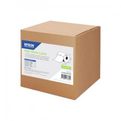 EPSON ETICHETTE S045536 C33S045536 ETICHETTE LUCIDE, ROTOLO, 51MM X 33M ORIGINALE