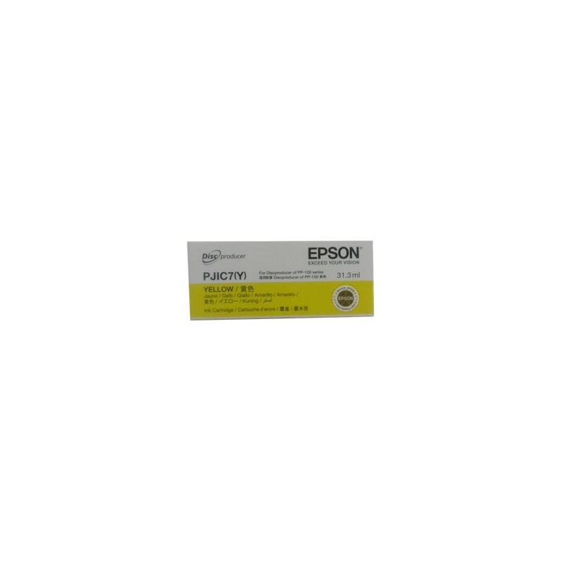 EPSON CARTUCCIA D\'INCHIOSTRO GIALLO C13S020692 PJIC7(Y) 31,3ML ORIGINALE EPSON CARTUCCIA D\'INCHIOSTRO GIALLO C13S020692 PJIC7(Y) 31,3ML ORIGINALE