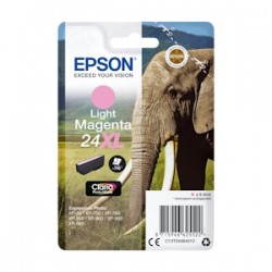 EPSON CARTUCCIA D\'INCHIOSTRO MAGENTA (CHIARO) C13T24364012 24 XL 740 COPIE 9,8ML XL ORIGINALE