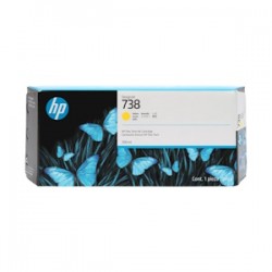 HP CARTUCCIA D\'INCHIOSTRO GIALLO 676M8A 738 300ML ORIGINALE