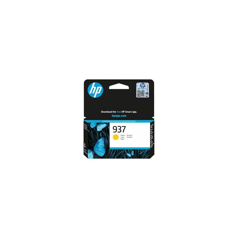 HP CARTUCCIA D\'INCHIOSTRO GIALLO 4S6W4NE 937 800 COPIE ORIGINALE