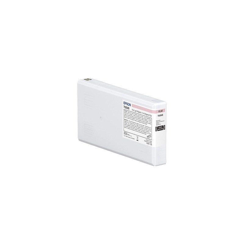 EPSON CARTUCCIA D\'INCHIOSTRO MAGENTA (CHIARO) C13T55W600 T55W6 200ML ORIGINALE EPSON CARTUCCIA D\'INCHIOSTRO MAGENTA (CHIARO) C13T55W600 T55W6 200ML ORIGINALE